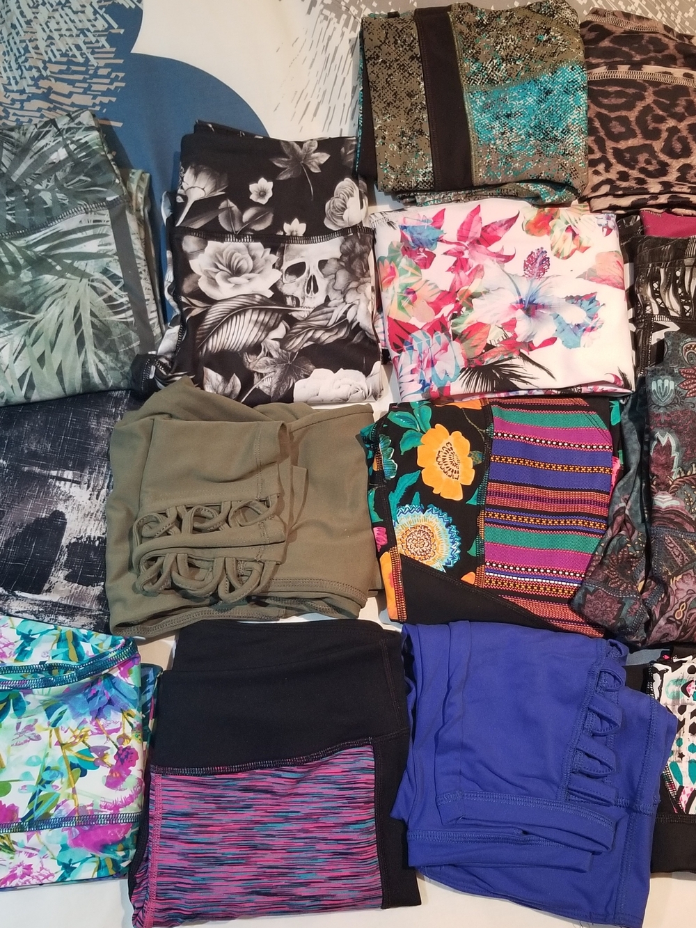 Assorted Women's Exercise Leggings, Size XS